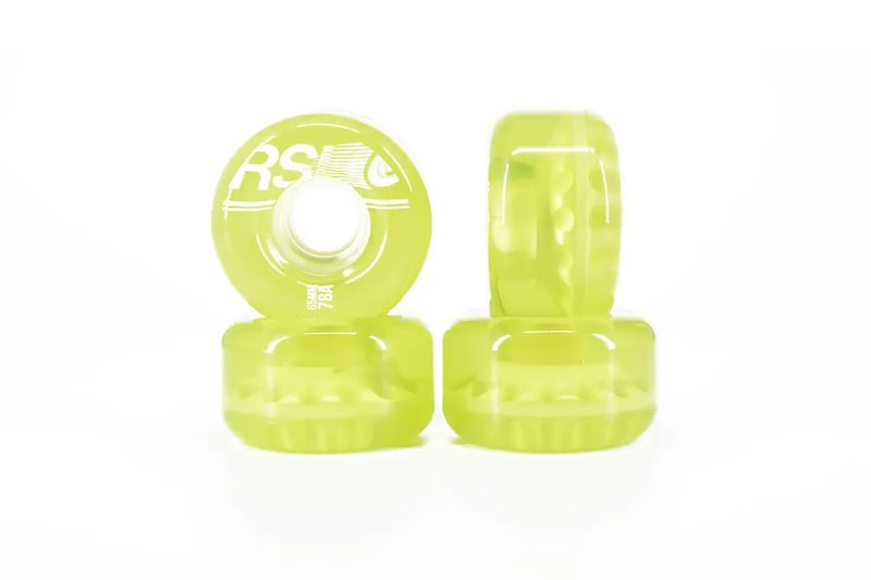 RSI - Super Cruiser 65mm 78A Quad Wheels - Rolschaats Wielen - Roze