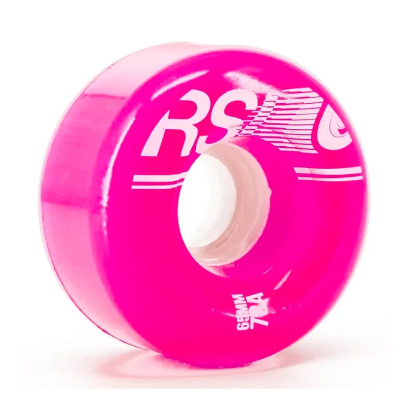 RSI - Super Cruiser 65mm 78A Quad Wheels - Rolschaats Wielen - Roze