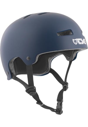 TSG Evolution Solid Color Satin Blue - Skate Helm
