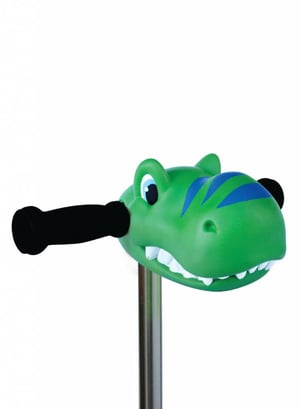 Scootaheadz - T Rex Dino hoofd Groen - Step Accessoire