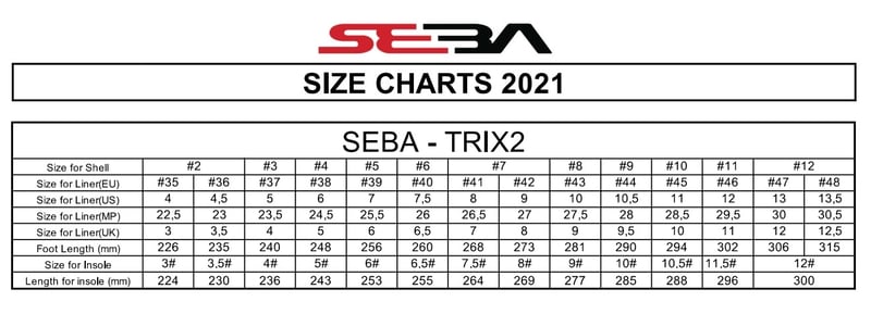 Seba - Trix 2 - Free Skates - 47