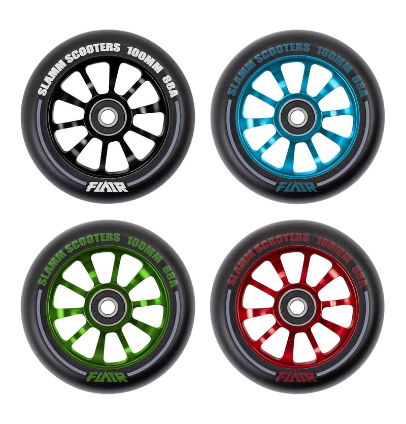 Slamm - Flair 100mm - Step Wiel - Blauw