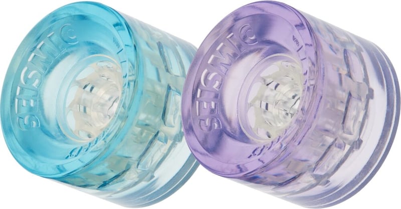 Seismic - Speed Vent 77mm - Longboard Wielen - Blauw