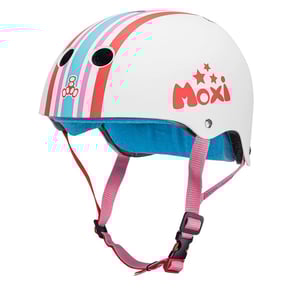 Triple Eight The Certified Sweatsaver Moxi Leopard Skate Helm