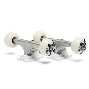 Tensor Component Pack 5.25 Raw/White - Skateboard Setup 