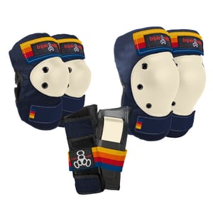 Triple Eight Saver Color Series Pacific 3-Pack - Protectie