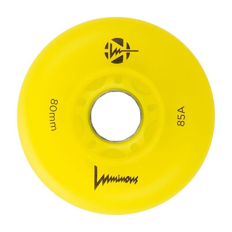 Luminous - 80mm LED 4-pack - Skate Wielen - Canary