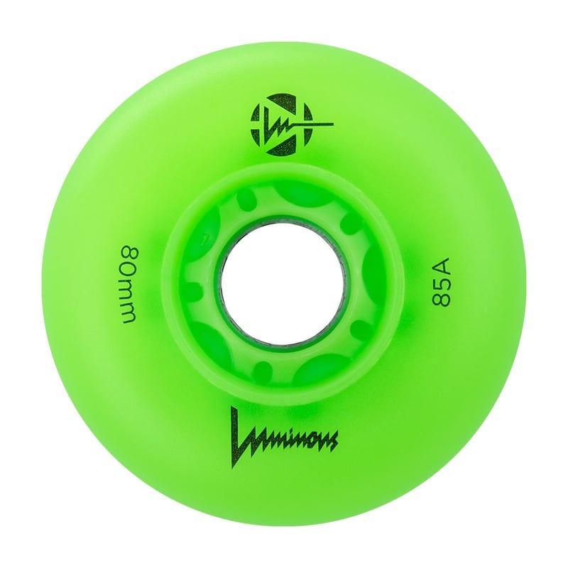 Luminous - 80mm LED 4-pack - Skate Wielen - Canary