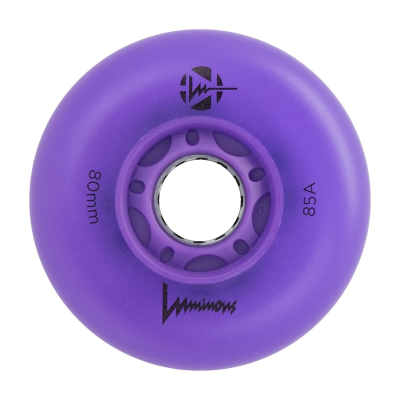 Luminous - 80mm LED 4-pack - Skate Wielen - Canary