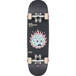 Micro Kids Softie Black Flames skateboard