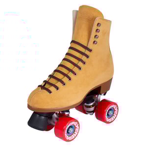 Riedell - Zone Tan Suede Set - Rolschaatsen
