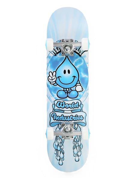 World Industries Wet Willy 7.25 - Skateboard Complete 
