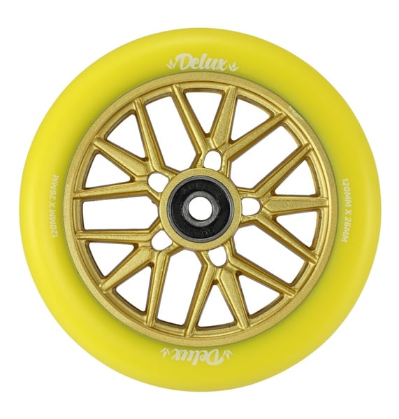 Blunt Delux Yellow 120mm - Step Wiel 