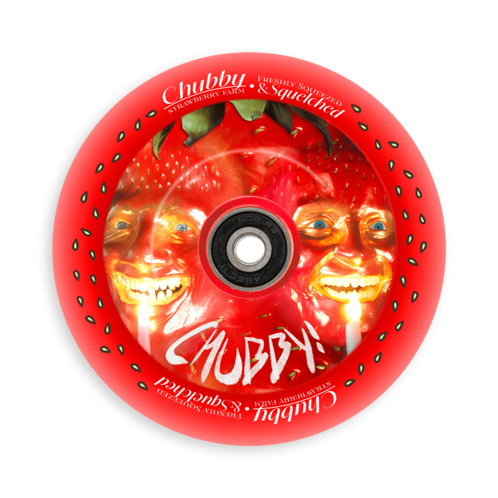 Chubby - Melocore Strawberry Farm 110mm - Step Wheel afbeelding 1