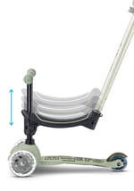 Micro Mini 6in1 Rock & Go led Green - Hobbelboard tot Step