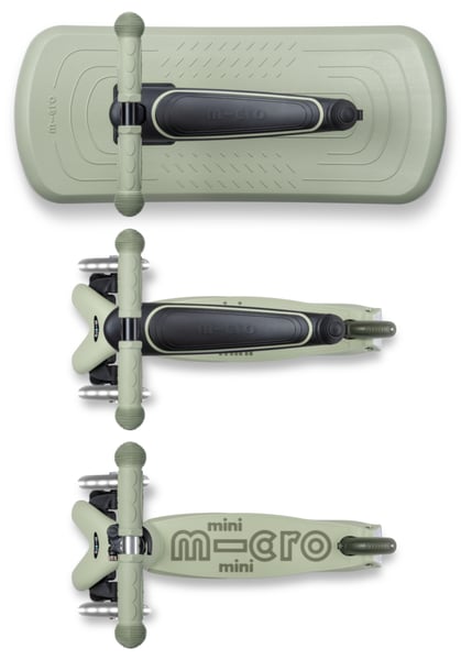 Micro Mini 6in1 Rock & Go led Green - Hobbelboard tot Step