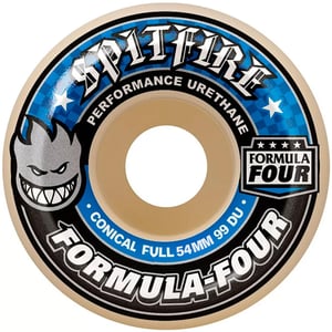 Spitfire Formula Four Conical Full 54mm 99DU Skateboard Wielen