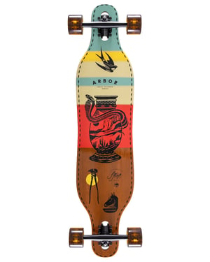 Arbor - Axis Artist Collection Jess Mudgett 37" - Longboard Complete