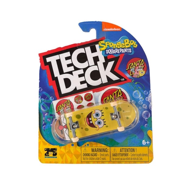 Tech Deck - Santa Cruz Spongebob Squarepants - Fingerboard
