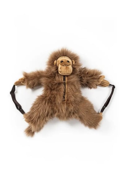 Wild and Soft monkey Backpack