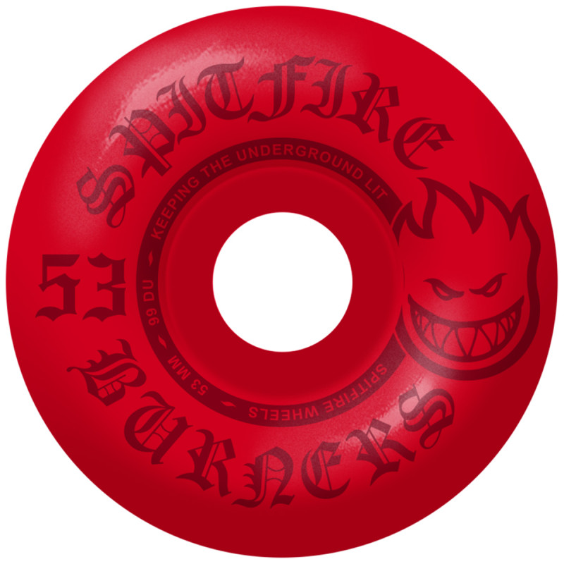 Spitfire - Burner Red 99D 53mm - Skateboard Wielen afbeelding 1