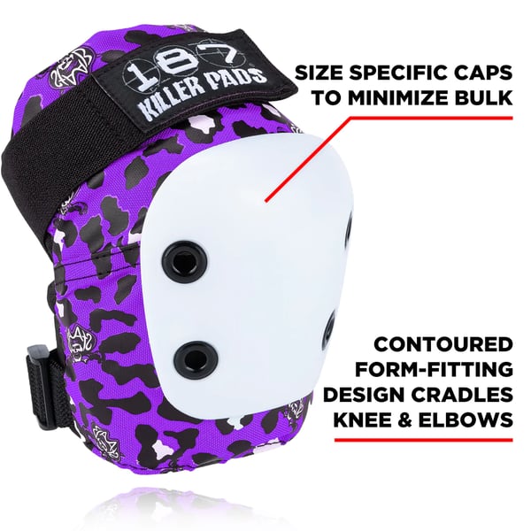 187 Six Pack Junior Staab Purple Knee
