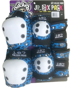 187 Killer Pads Six Pack Junior Staab Blue
