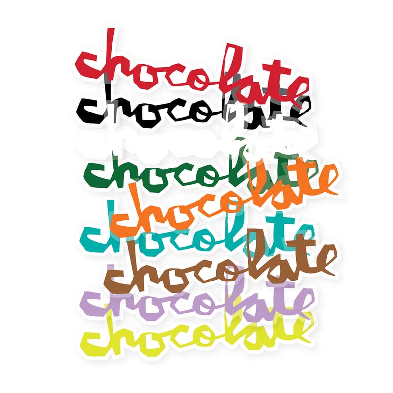Chocolate - OG Chunk 3" - Sticker