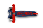 Mini Micro deluxe led marineblauw Rood Top