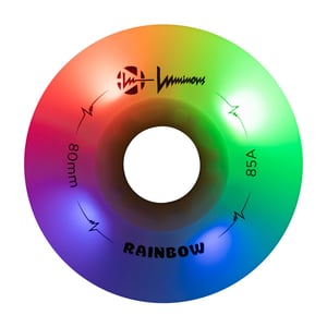 Luminouw Rainbow 62mm Quadwheels Color