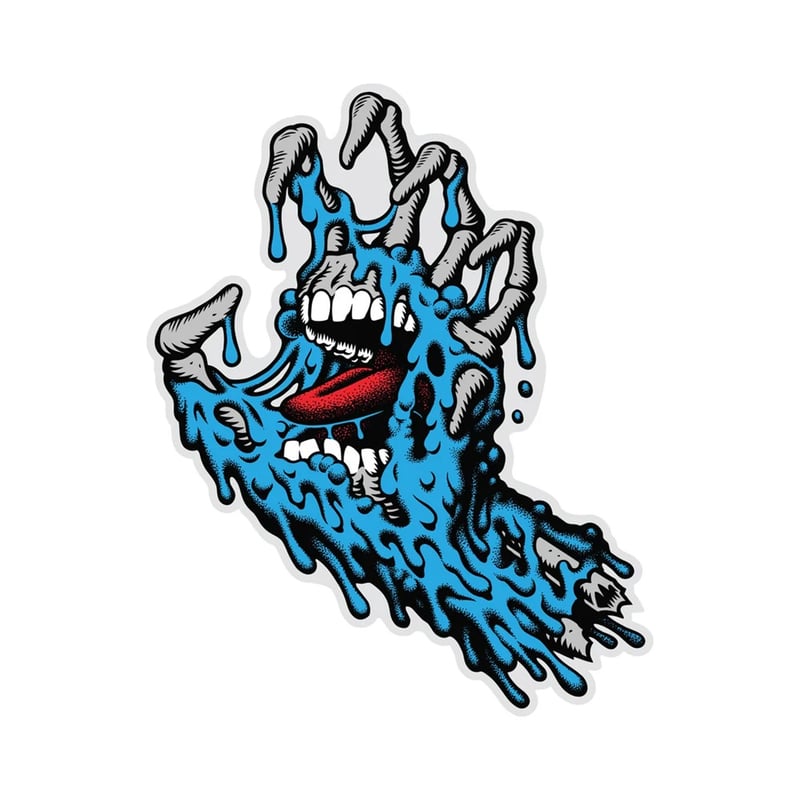 Santa Cruz - Melting Hand - Sticker