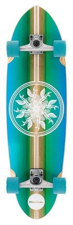 Mindless Wake Blue 35 - Surfskate Complete