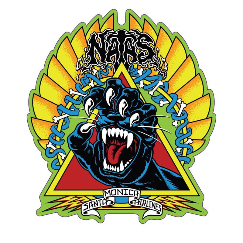 Santa Cruz - Natas Screaming Panther - Sticker