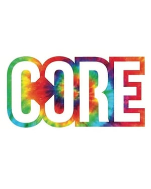 Core - Classic Tie Dye - Sticker
