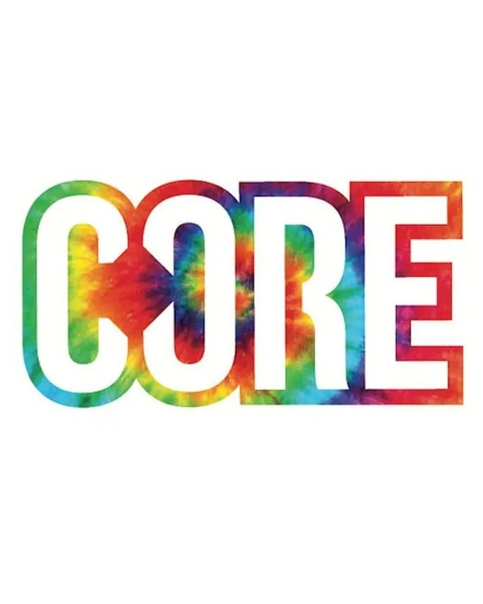 Core - Classic Tie Dye - Sticker