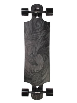 Landyachtz Drop Hammer Black Eagle 36.5” – Longboard Complete