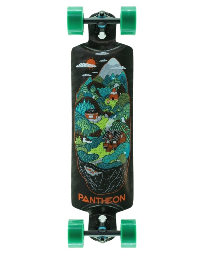 Pantheon - Trip Carbon Valkyrie 33.25" - Longboard Complete