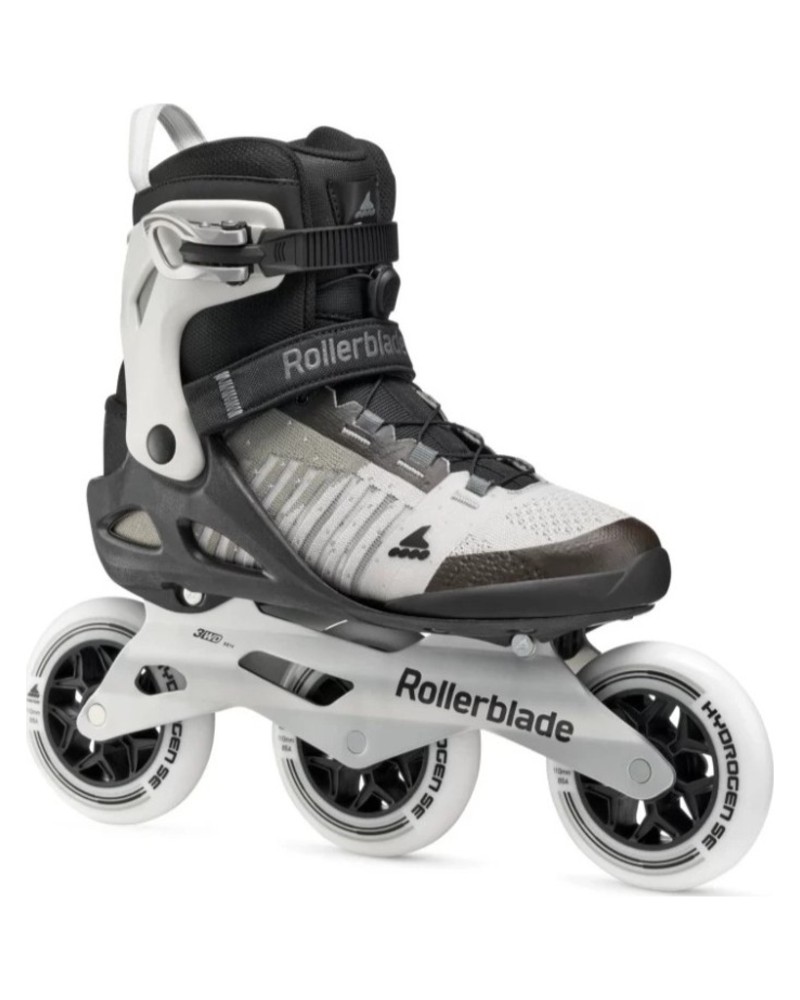 Rollerblade - Macroblade 110 3WD Black Ivory - Fitness Tour Skates - 40.5/41