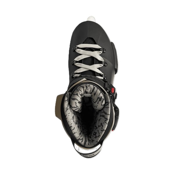Rollerblade twister XT Black Sand Red Topview