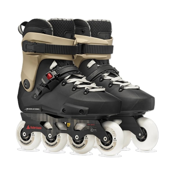 Rollerblade twister XT Black Sand Red pair