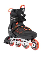 K2 F.i.t. 80 Alu Black Orange - Recreatie Fitness Skates 