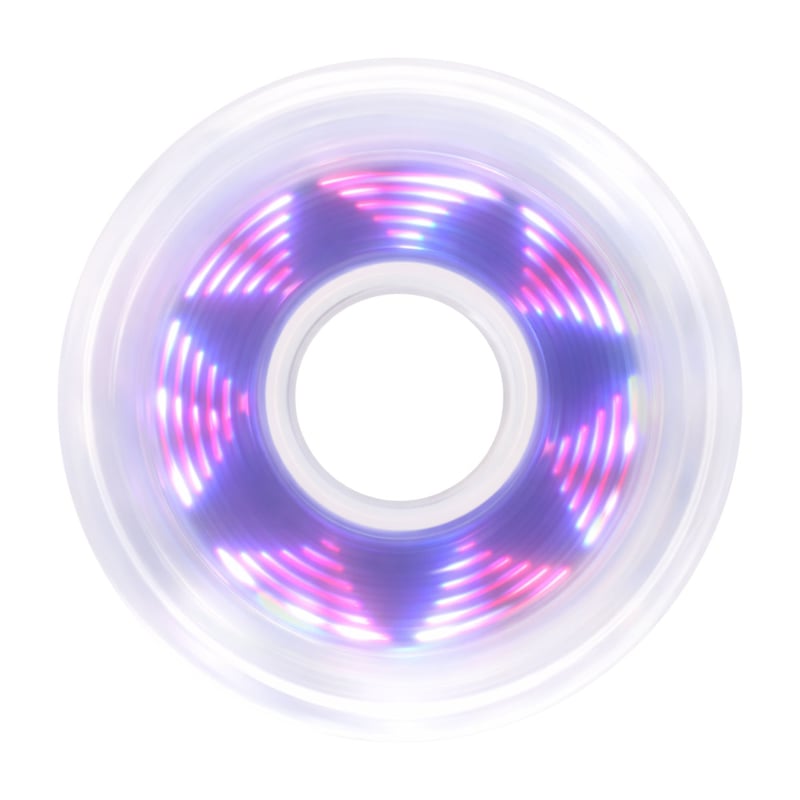 Luminous - 80mm LED Pixel 4-pack - Skate Wielen - Paars