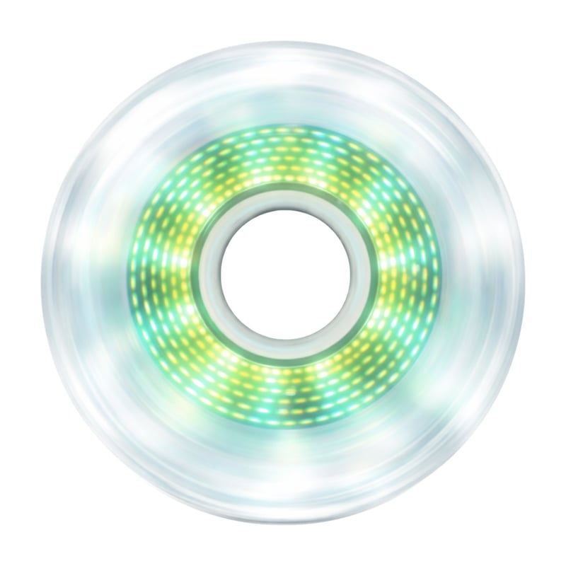Luminous - 80mm LED Pixel 4-pack - Skate Wielen - Groen