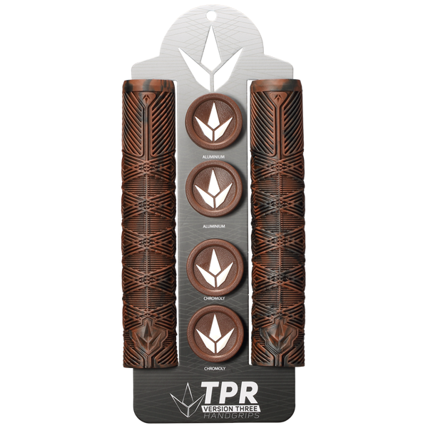 Blunt - TPR V3 Grips - Step Handvatten - Chocolate/Black afbeelding