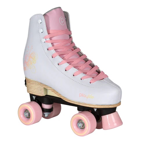 Playlife - Classic Pale Rose Adjustable - Verstelbare Kinder Rolschaatsen - 31-34 afbeelding