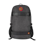 Santa Cruz Classic dot Backpack Black - Skate Rugtas