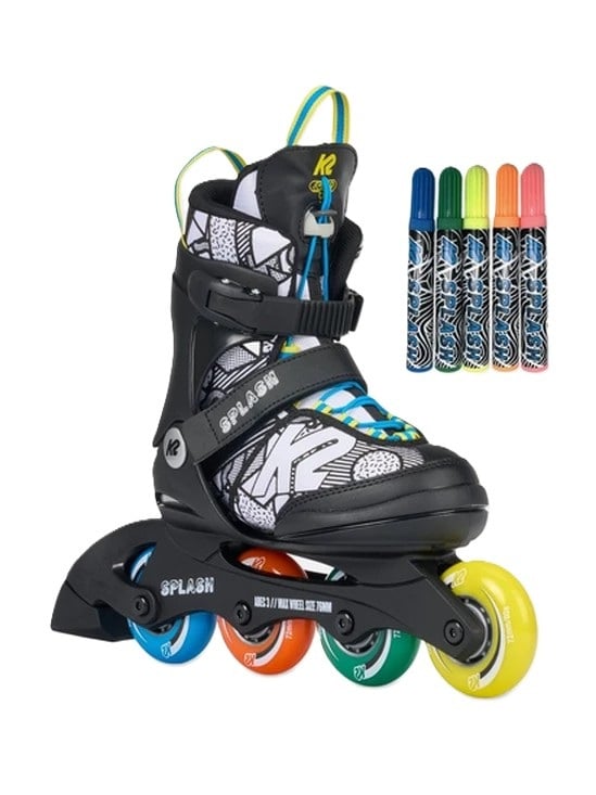 K2 - Splash - Verstelbare Kinderskates - 32-37