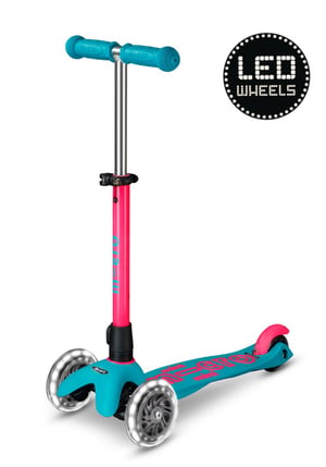 Micro Mini deluxe Neon Aqua Roze - Step Complete