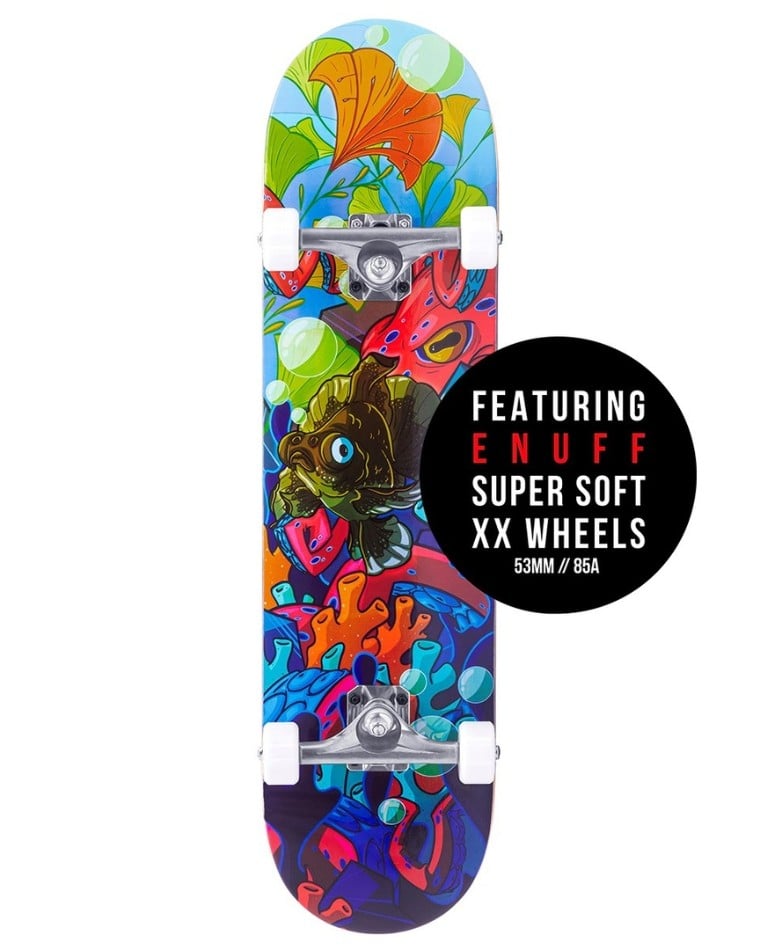 Enuff - Lost at Sea 8.0" - Skateboard Complete afbeelding