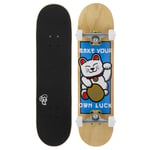Enuff Lucky Cat Complete Skateboard Naturel 8.0 Boven en Onder